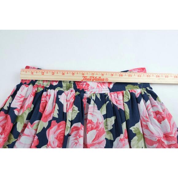 Abercrombie Womens Floral Pull On Mini Skirt Medium - Picture 6 of 7